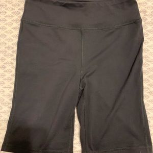 Black J.Crew bike shorts